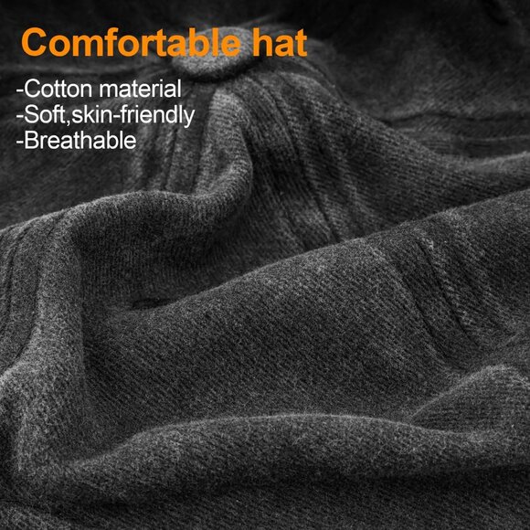 Men's White Green Black 3 Pack Plain Cotton Retro Adjustable Baseball Hat Cap - Picture 5 of 7